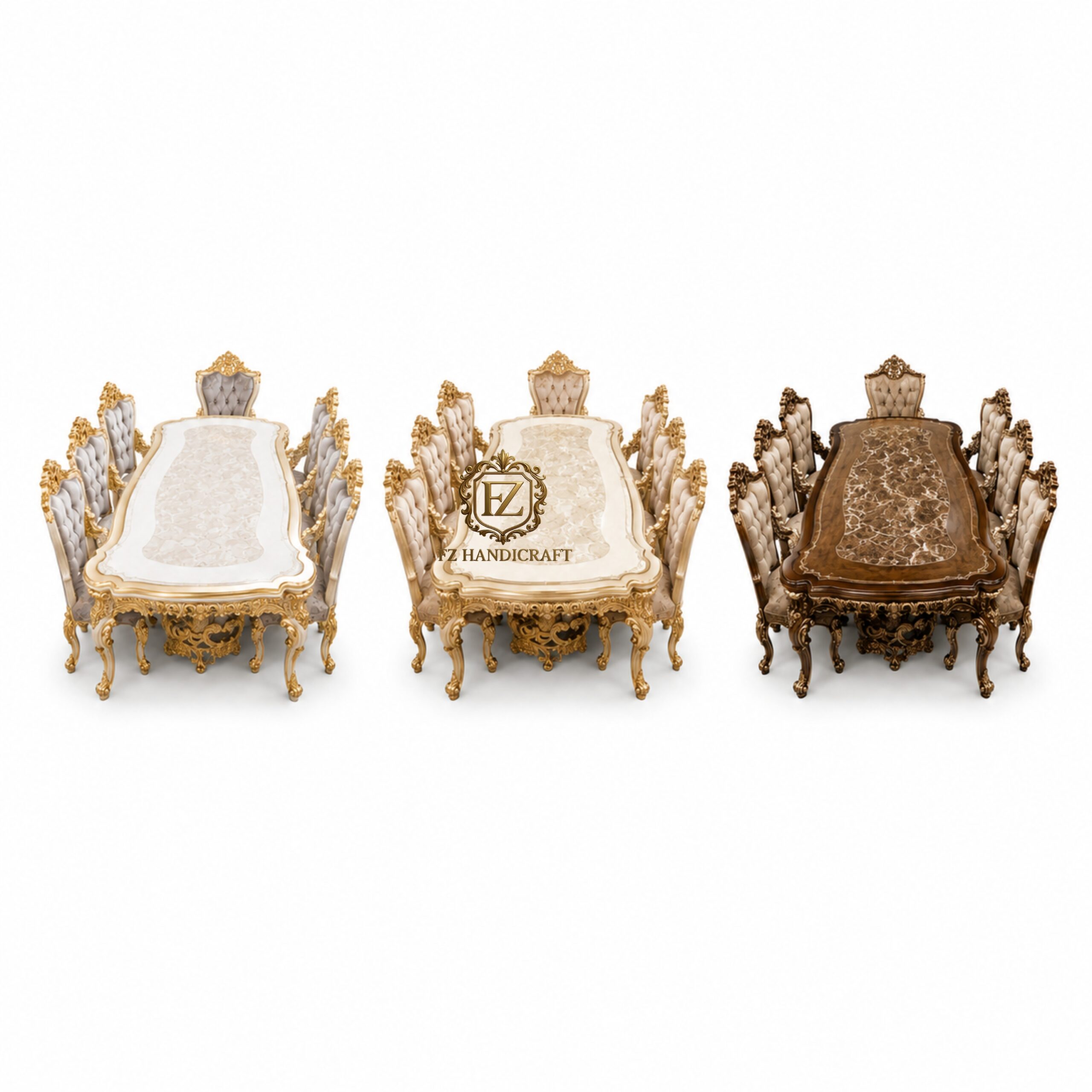 fz handicraft royal hand carved luxury dining table set with upholstered chairs fz handicraft royal hand carved luxury dining table set with upholstered chairs