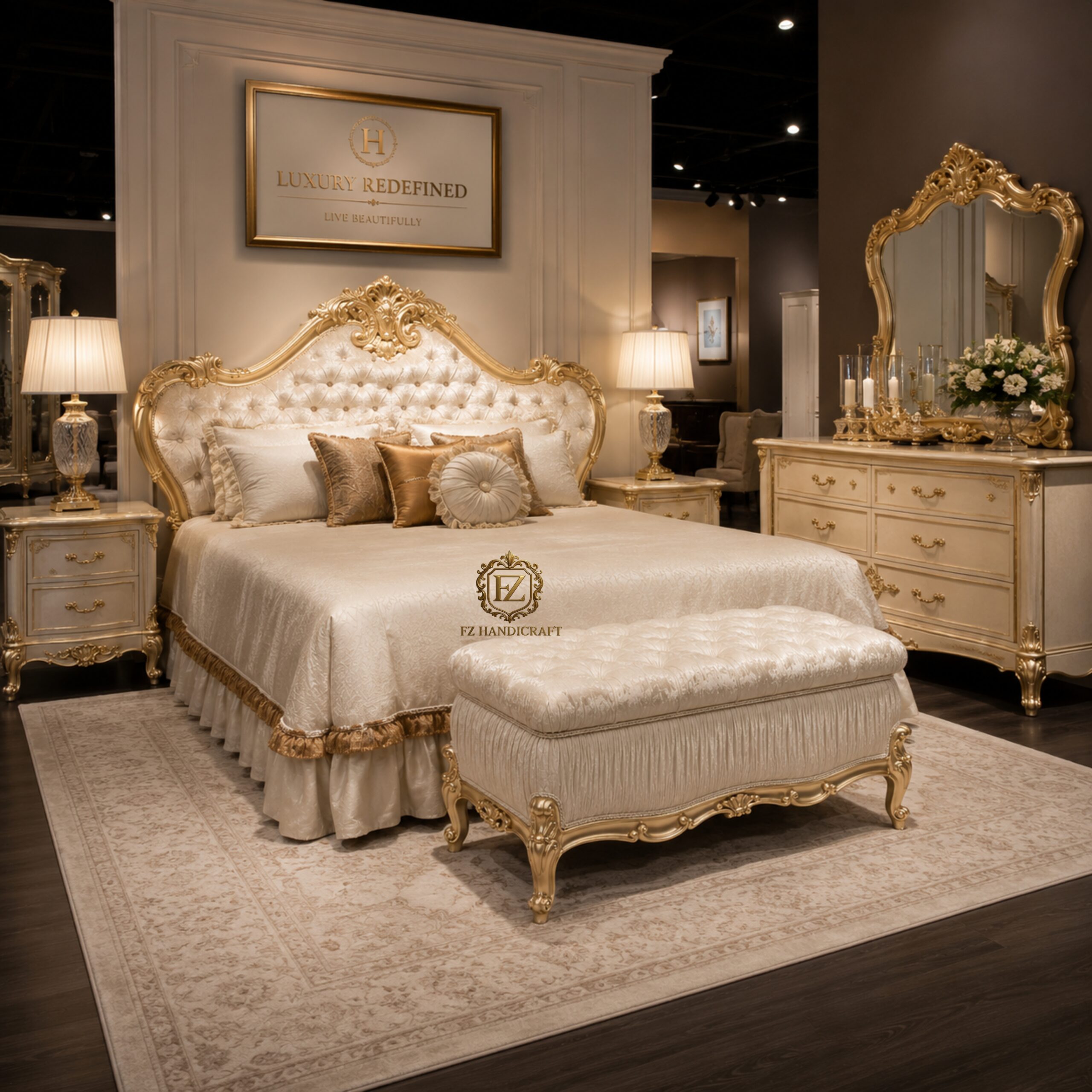 royal tufted bench – luxury antique gold upholstered bench royal tufted bench – luxury antique gold upholstered bench