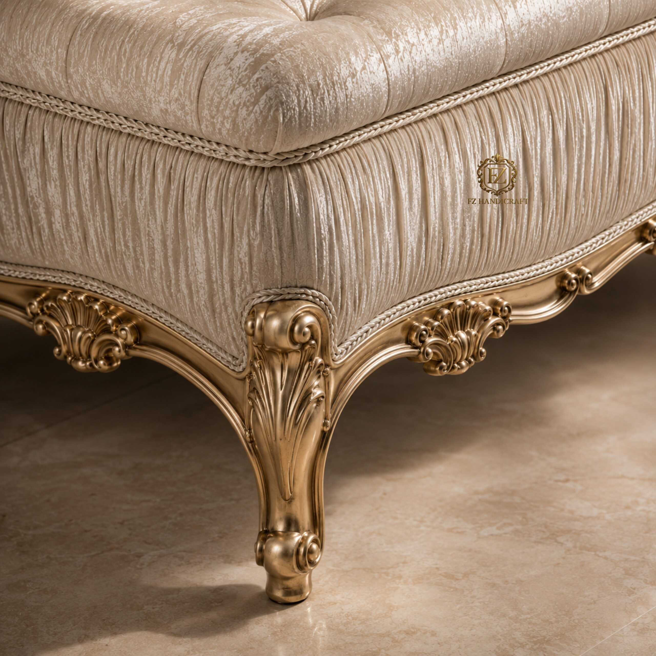 royal tufted bench – luxury antique gold upholstered bench royal tufted bench – luxury antique gold upholstered bench